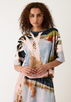 Tasmin Boxy Tee - Night Herons