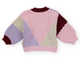 Colourblock Knit Cardigan