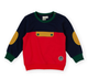 Colour Block Pocket Sweater