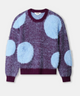 Pullover - Dots Plum