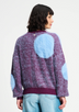Pullover - Dots Plum