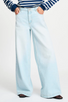 Jeans - Baggy Wide leg Lt Blue
