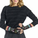 Leafy cotton mittens - Forest - Dub and Drino