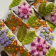 Freshwater Floral Embroidered Wool Belt