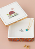 Ceramic Trinket Box Square