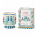 A Dopo Candle 8oz - Blue Cheetas - Linen Orris