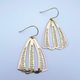 Boho Mixed Metal Earrings #4