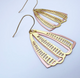 Boho Mixed Metal Earrings #4