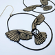 Flying Owl Earrings