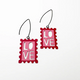 Stamp Earrings - Love