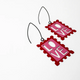 Stamp Earrings - Love