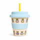 Beary Cute Babychino Cup (Blue) - Straw Included
