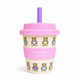 Beary Cute Babychino Cup (Pink) - Straw Included