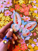 Carnival Moth Sticker Matte