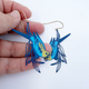 Pale Headed Rosella Earrings