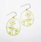 Midi Flannel Flower Earrings