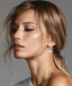 Layered Iconic Outline Drop Earrings