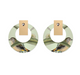Layered Small Retro Stud Earrings