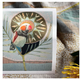 Dana Kinter Mini Print - Zebra Finch and Bottlebrush