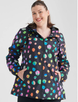 Classic Raincoat - Night Polka