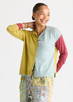 Colour Block Cardi - Acacia - LC8869