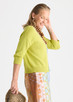 Crochet Trim Cardi - Green Glow ZP8825