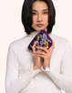 Velvet Mini Pouch - Iris