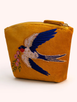 Velvet Mini Pouch - Swallow