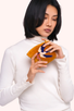 Velvet Mini Pouch - Swallow