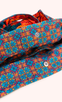 Lux Velvet Quilted Tote - Chrysanthemum