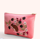 Velvet Zip Pouch - Mouse