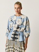 Zephyr Blouse - Island Still Life