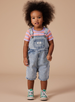 Burton Vintage Washed Denim Overalls