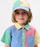 Gingham Colour Block Cap