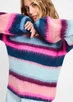 Pullover - Brushed Stripes Blue