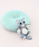 Felt Cat on Cushion Toy