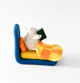 Felt Bed Sheep Play Set