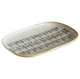 BLANTON BAMBOO LEAF - Rectangle Plate