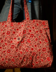 Magnolia Reversible Tote Bag - Poppy