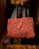 Magnolia Reversible Tote Bag - Poppy