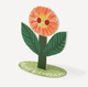 Happy Birthday Flower Stand-Up Card C6