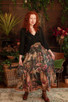 Courage Dear Heart Atelier Skirt w/ Floral Print