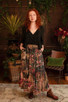Courage Dear Heart Atelier Skirt w/ Floral Print