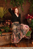 Courage Dear Heart Atelier Skirt w/ Floral Print