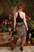 Courage Dear Heart Atelier Skirt w/ Floral Print