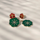 Nasturtium Jacket Earrings