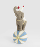 Carnival Balancing Elephant on Blue Ball