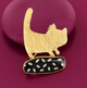 Fluffy Brooch 06208