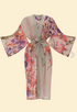 Kimono Gown - Orchid + Iris Coconut