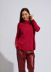 Plaited Roll Neck - Fuchsia - LC6185